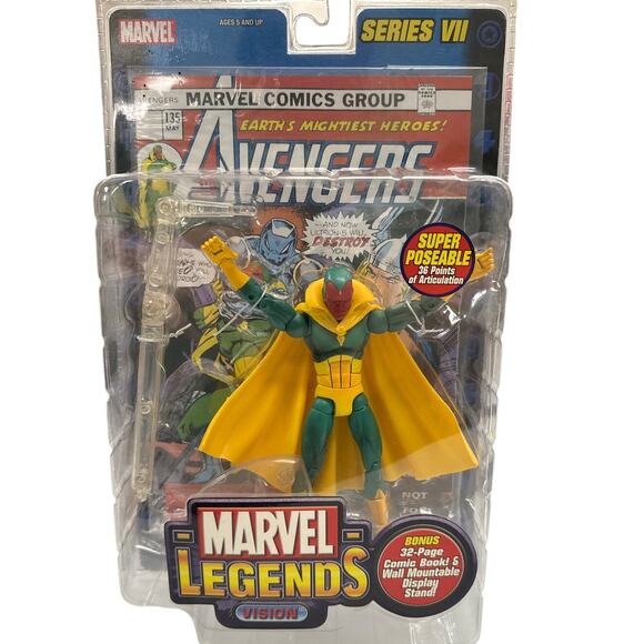 Marvel Legends Series VII Vision Toy Biz (2004) - Picture 1 of 4